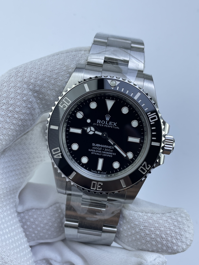 (준비완료/특급배송)NO.3344/QP공장 Submariner 41mm 124060 No Date Black Ceramic 904L Steel 3230